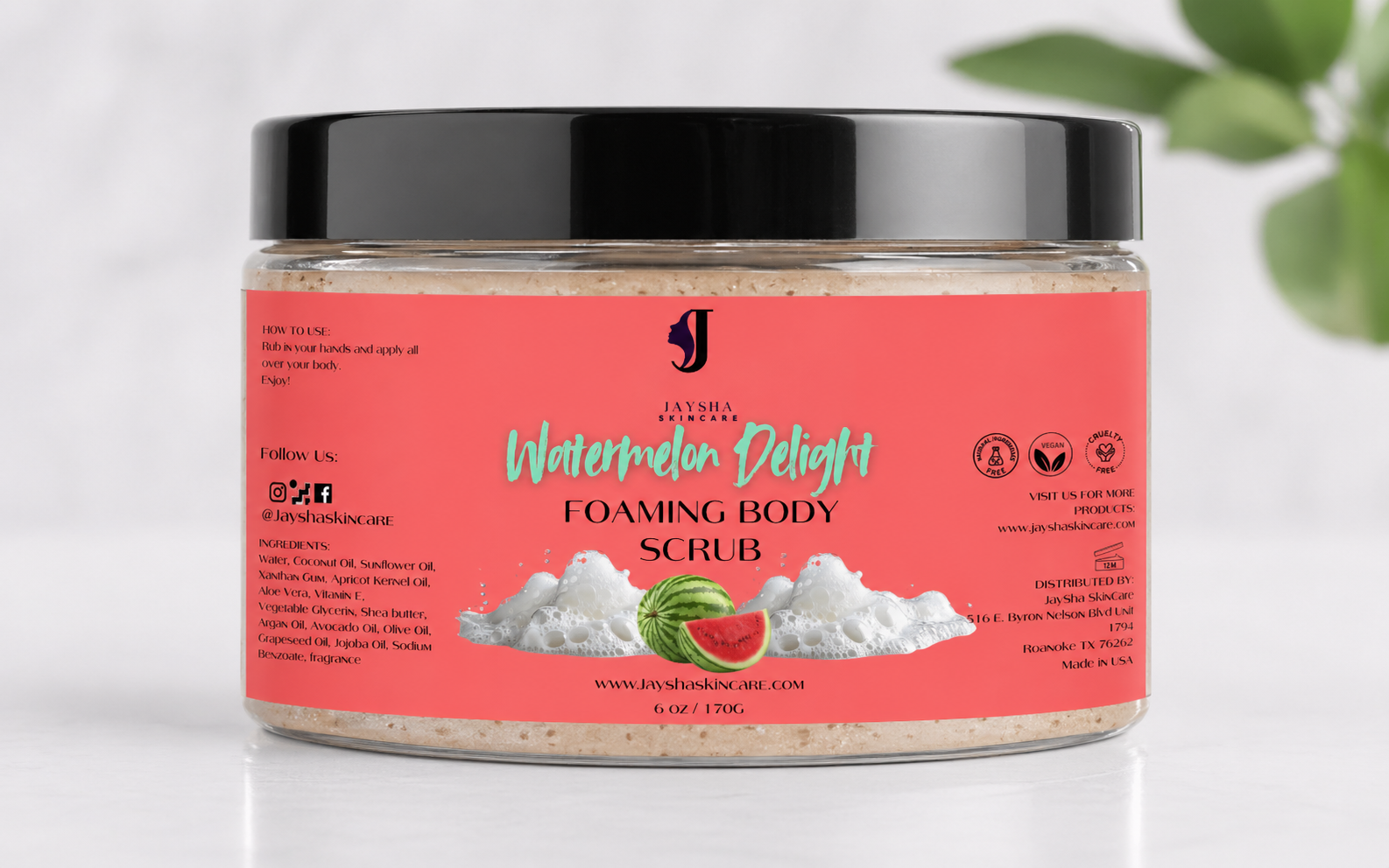 Foaming Body Scrub